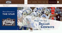 Desktop Screenshot of legacyvet.com